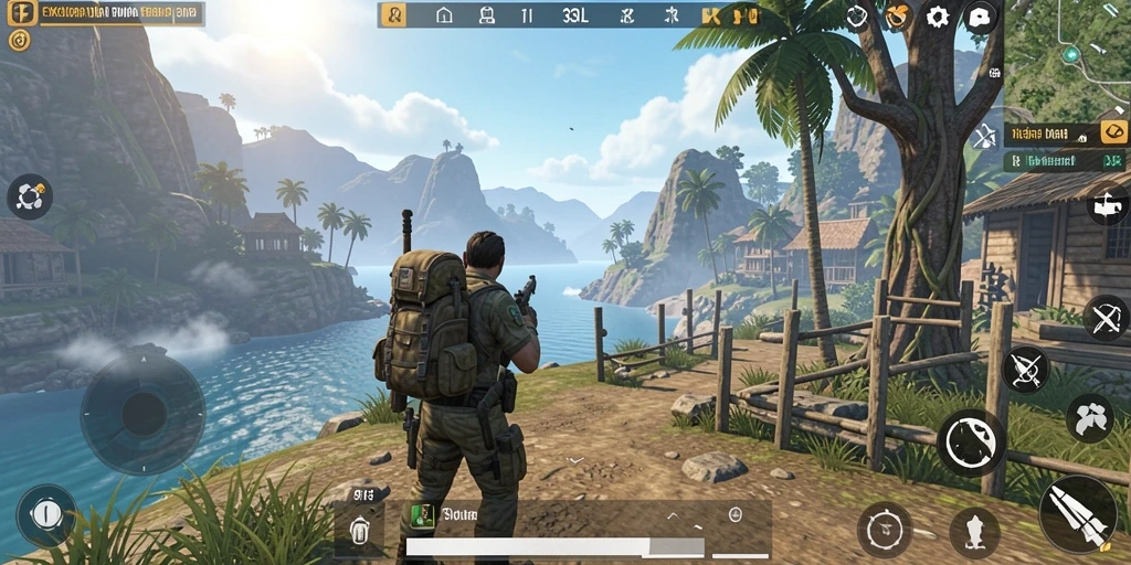 Tampilan gameplay Open World yang menakjubkan dan dinamis.