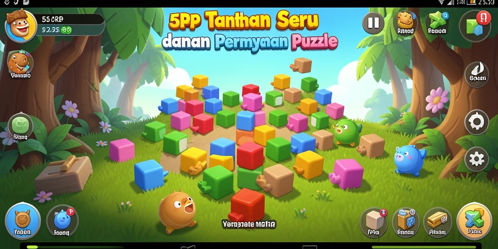 Tampilan utama gameplay 55RP yang menantang dan menarik.