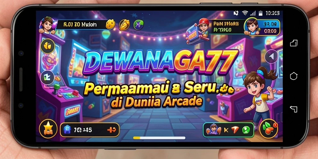 Screenshot gameplay DEWANAGA77 menampilkan aksi seru dalam permainan Arcade.