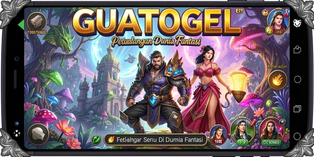 Tampilan gameplay seru dan penuh tantangan dari GUATOGEL