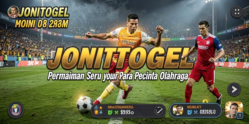 Tampilan gameplay JONITOGEL yang seru dan dinamis.