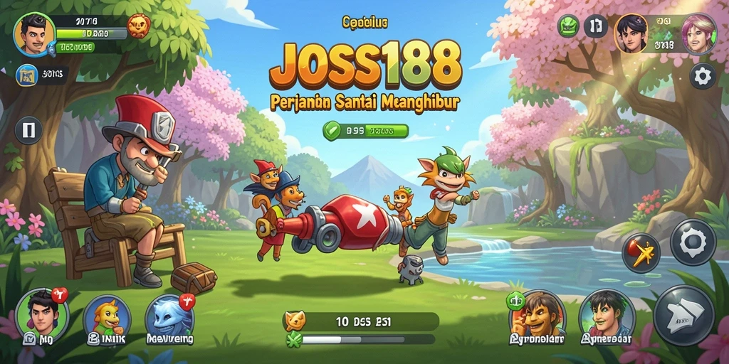 Tampilan gameplay menarik dan menyenangkan dari JOSS188.