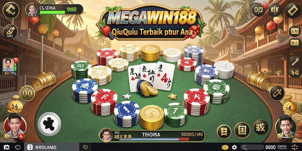 Screenshot gameplay QiuQiu di MEGAWIN188 yang seru.