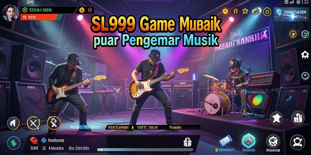 Tampilan gameplay SL999 yang menarik dan interaktif dengan berbagai genre musik.