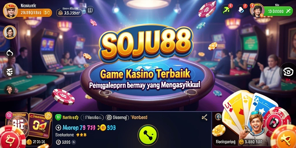 Screenshot dari gameplay SOJU88 yang penuh aksi Kasino.