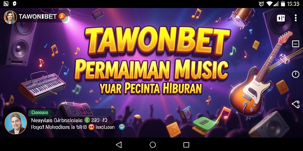 Tampilan gameplay seru dalam TAWONBET yang memukau.