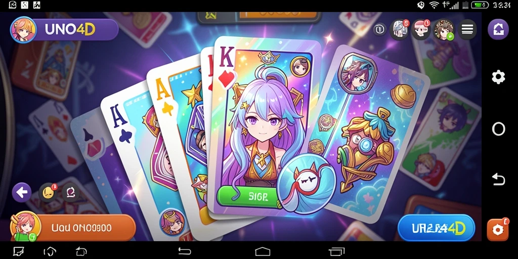 Tampilan gameplay yang menawan dan karakter anime ikonik.