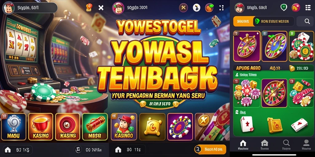 Screenshot gameplay seru YOWESTOGEL dengan fitur Kasino yang menarik.