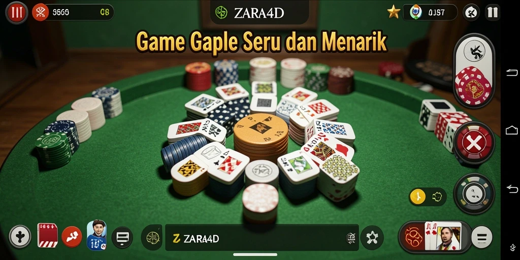 Tampilan menarik dari gameplay ZARA4D yang seru dan interaktif.